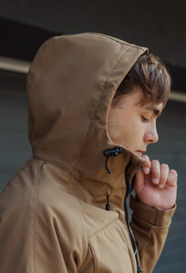 Фото - Мужская повседневная куртка Staff soft shell coyote - Men box