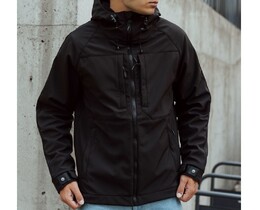 Фото - Демисезонная мужская куртка Staff soft shell black - Men box