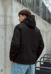 Фото - Демисезонная мужская куртка Staff soft shell black - Men box