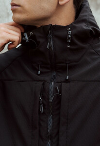 Фото - Демисезонная мужская куртка Staff soft shell black - Men box