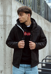 Фото - Демисезонная мужская куртка Staff soft shell black - Men box