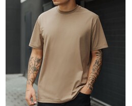 Фото - Футболка светло-коричневая Staff brown basic - Men box