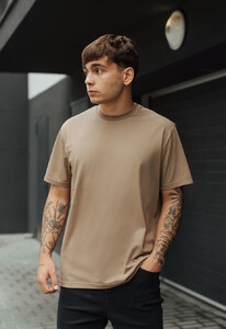 Фото - Футболка светло-коричневая Staff brown basic - Men box