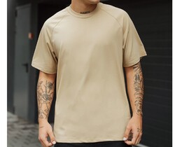 Фото - Футболка бежевая однотонная Staff basic beige - Men box