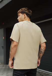 Фото - Футболка бежевая однотонная Staff basic beige - Men box