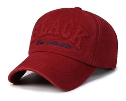 Фото - Унісекс кепка від Narason червоного кольору з лого Black - Men box
