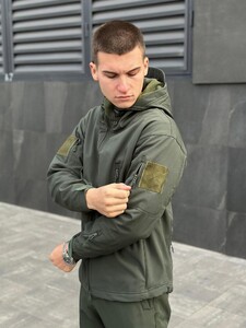 Фото - Куртка для мужчин от Pobedov Fearless в цвете хаки - Men box