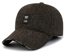 Фото - Мужская зимняя кепка от бренда Narason коричневого цвета - Men box