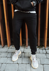 Фото - Спортивные штаны черного цвета Staff black basic - Men box