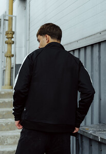 Фото - Олімпійка чорна з лого Staff black - Men box