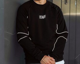 Фото - Свитшот со светоотражателями Staff black logo reflective - Men box