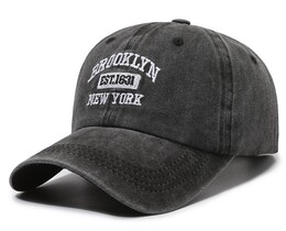 Фото - Бейсболка от Narason черного цвета с логотипом Brooklyn - Men box