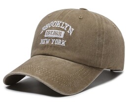 Фото - Мужская кепка от бренда Narason песочного цвета Brooklyn - Men box