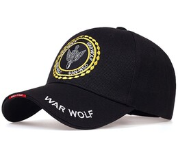 Фото - Військова чоловіча кепка Narason з принтом War Wolf - Men box