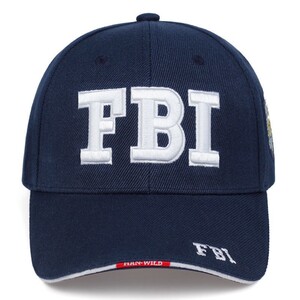 Фото - Кепка для мужчин Narason темно-синего цвета с лого FBI - Men box