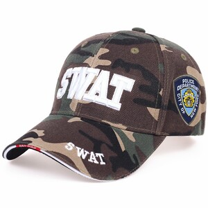 Фото - Камуфляжна кепка для чоловіків Narason з вишитим лого SWAT - Men box
