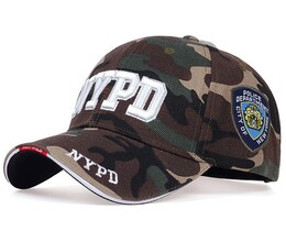 Фото - Військова камуфляжна кепка Narason з логотипом NYPD - Men box