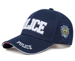 Фото - Кепка для мужчин Narason темно-синяя с логотипом Police - Men box