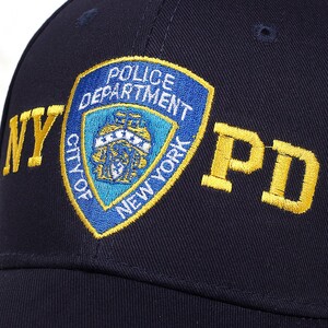 Фото - Чоловіча чорна кепка Narason з вишитим логотипом NYPD - Men box