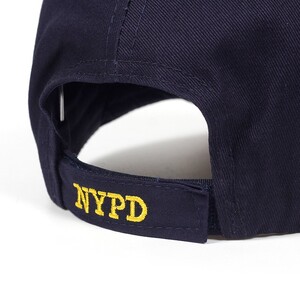 Фото - Чоловіча чорна кепка Narason з вишитим логотипом NYPD - Men box