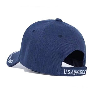 Фото - Всесезонна кепка від Narason темно-синя U.S Air Force - Men box