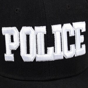 Фото - Бейсболка чоловіча Narason з бавовни чорна з лого Police - Men box