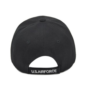 Фото - Військова кепка Narason чорного кольору з лого U.S Air Force - Men box
