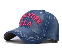 Фото - Джинсовая кепка от бренда Narason с вышивкой New York - Men box