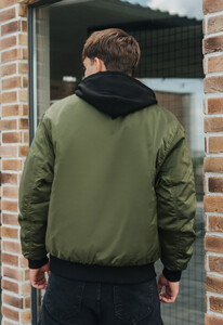Фото - Бомбер кольору хакі Staff eni khaki - Men box