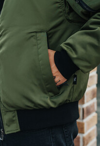 Фото - Бомбер кольору хакі Staff eni khaki - Men box
