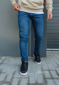 Фото - Джинсы мужские темно-синие Staff navy slim - Men box