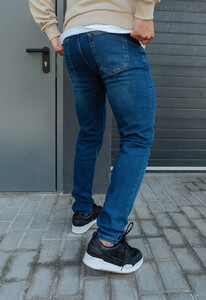 Фото - Джинсы мужские темно-синие Staff navy slim - Men box