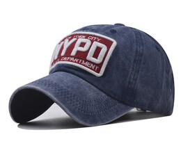 Фото - Бейсболка темно-синего цвета Narason с лого NYPD - Men box