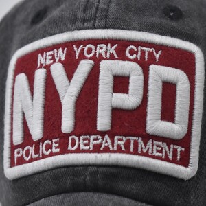 Фото - Бейсболка серая для мужчин Narason с нашивкой NYPD - Men box