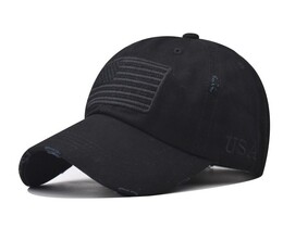 Фото - Однотонная хлопковая кепка Narason с нашивкой America - Men box