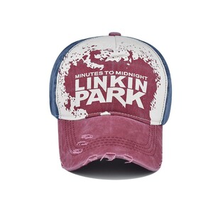 Фото - Хлопковая яркая бейсболка Narason с лого Linkin Park - Men box
