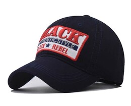 Фото - Бейсболка для чоловіків бренду Narason із нашивкою Black - Men box