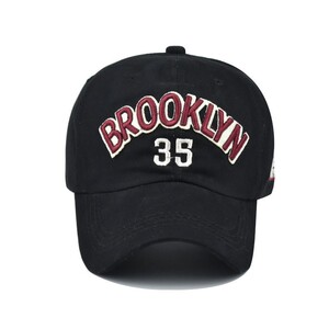 Фото - Черная бейсболка Narason с вышитым лого Brooklyn - Men box