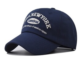 Фото - Всесезонна темно-синя кепка Narason з лого New York - Men box