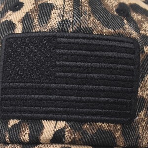 Фото - Бейсболка з леопардовим принтом від Narason з лого America - Men box
