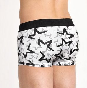 Фото - Чоловічі труси боксерки Pink Hero. Колір білий. Артикул: 04-0985 - Men box