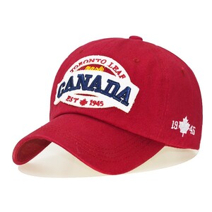 Фото - Красная бейсболка для мужчин Narason с нашивкой Canada - Men box