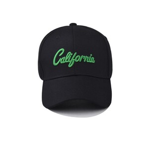 Фото - Чорна бейсболка Narason з вишитим лого California - Men box