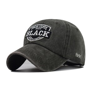 Фото - Хлопковая кепка Narason черного цвета с нашивкой Black - Men box
