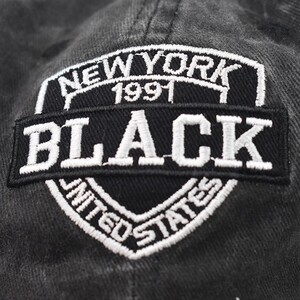 Фото - Хлопковая кепка Narason черного цвета с нашивкой Black - Men box
