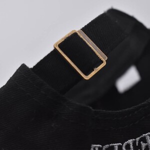 Фото - Всесезонная черная кепка от Narason с принтом Black - Men box
