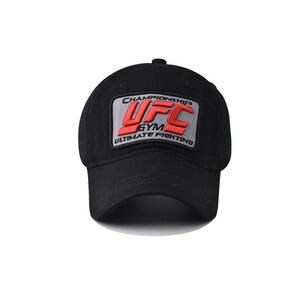 Фото - Спортивная черная бейсболка Narason с логотипом UFC - Men box
