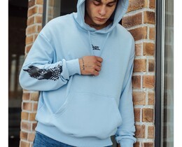 Фото - Худі з етнічним принтом Staff ethno & logo oversize - Men box