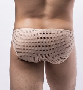 Фото - Універсальні чоловічі труси сліпи від бренду Ciokicx бежевого кольору - Men box