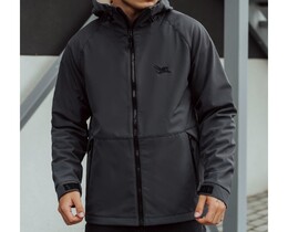 Фото - Куртка серого цвета Staff ita soft shell graphite - Men box